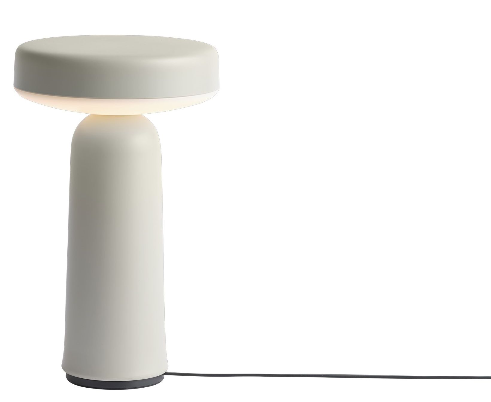 Ease Portable lamp Lampe de table à batterie Muuto Noir