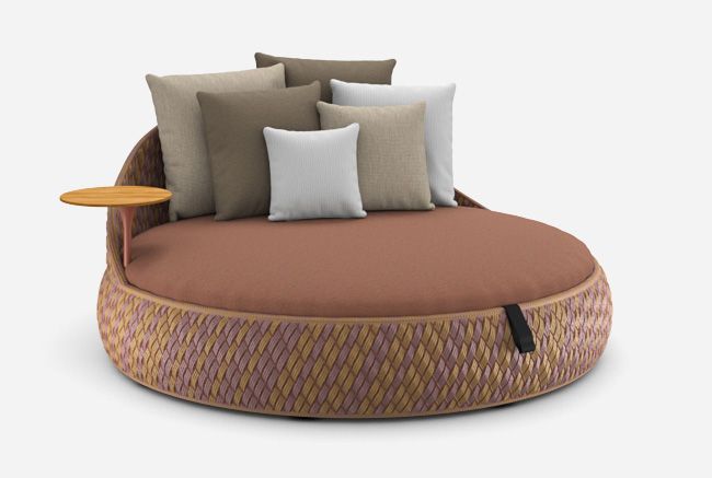 Dala Outdoor Îlot de canapé avec coussin Dedon