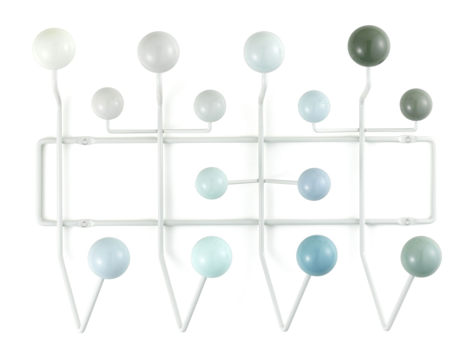 Eames Hang it all vestiaire vert Vitra