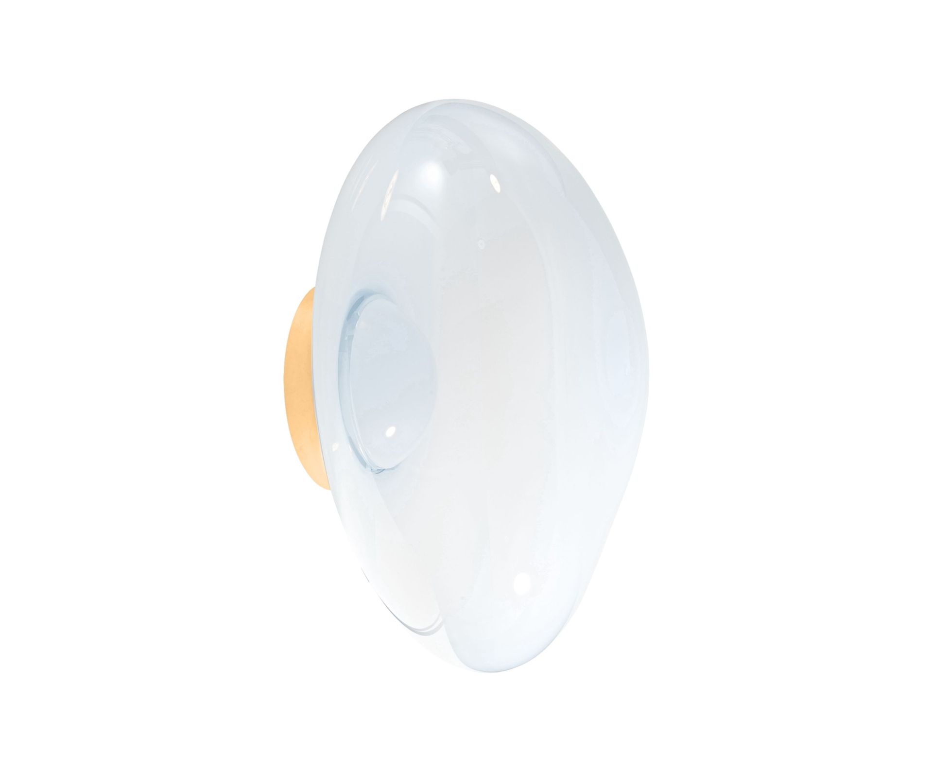 Applique murale LED Melt Surface Opal - Or Tom Dixon