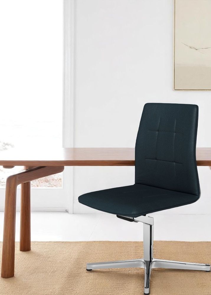 Leadchair Evo chaise pivotante / chaise de bureau à quatre pieds en étoile Walter Knoll 