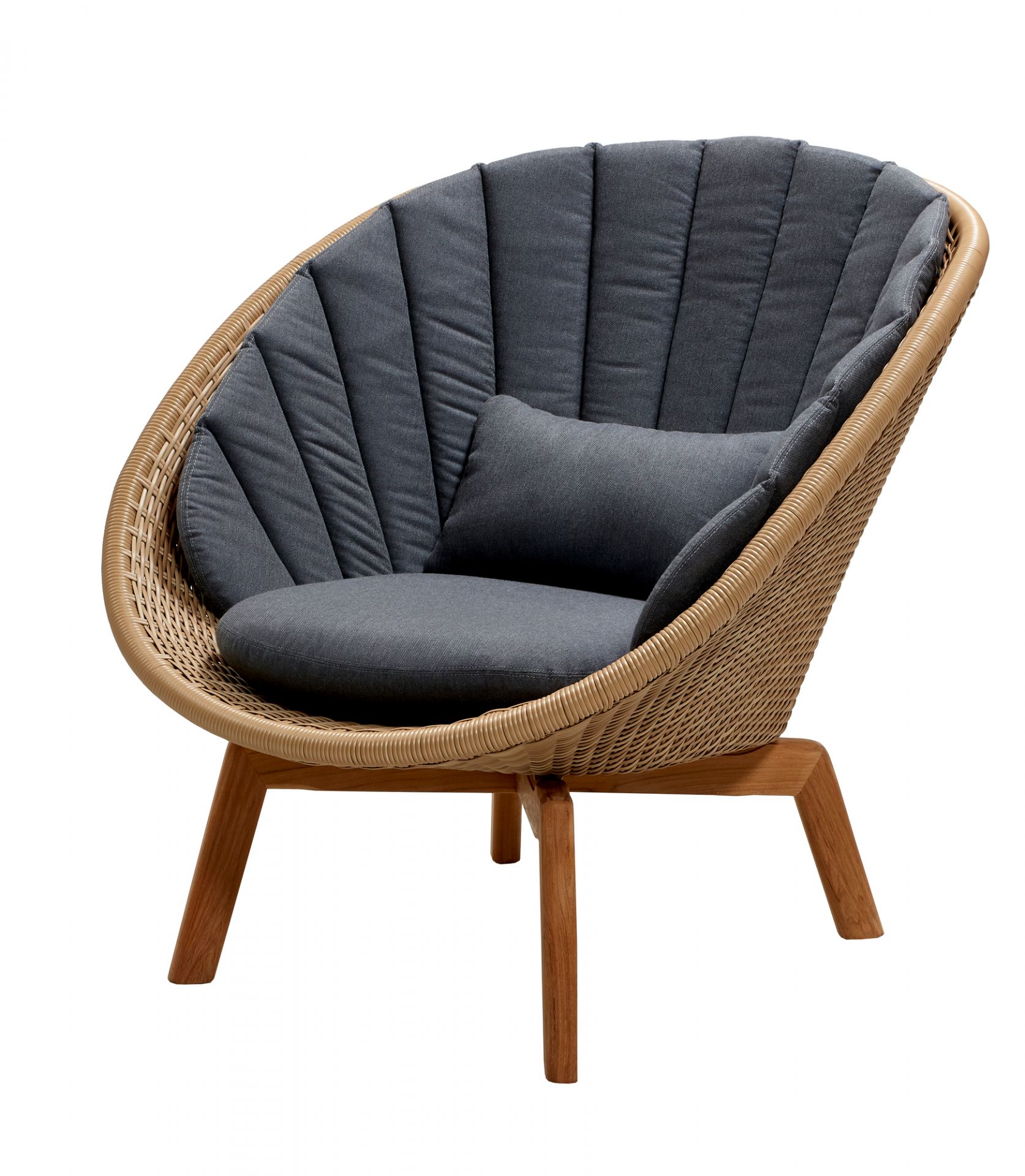 Peacock Outdoor Chaise longue Fibre Cane-Line