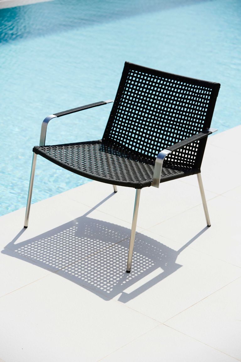 Straw Outdoor Fauteuil de détente Cane-Line