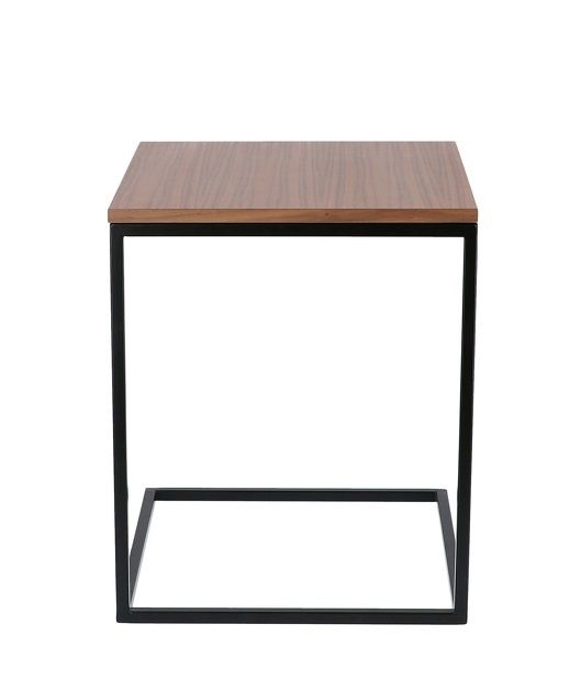 Flat Table d'appoint ouverte Noir / Chêne naturel Jan Kurtz OFFRE SPECIALE