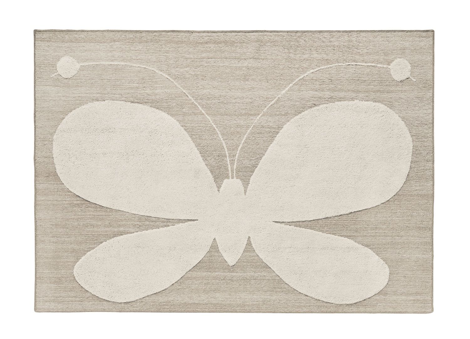 Lucia Eames Butterfly Wool Tapis Nanimarquina