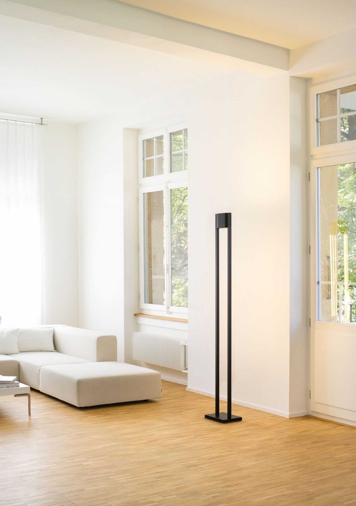 Unic LED Lampadaire Steve Léchot Luminaires Blanc