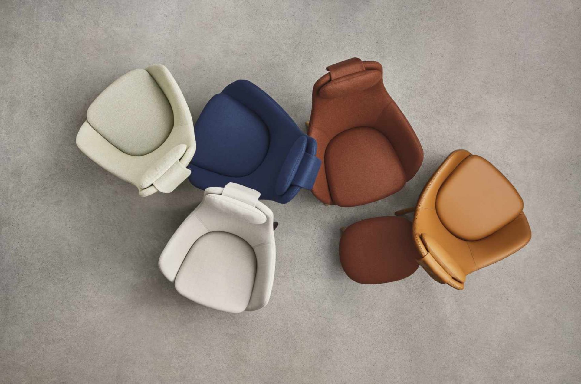 Hal Lounge Chair Fauteuil Coussin d'assise en vrac Vitra   