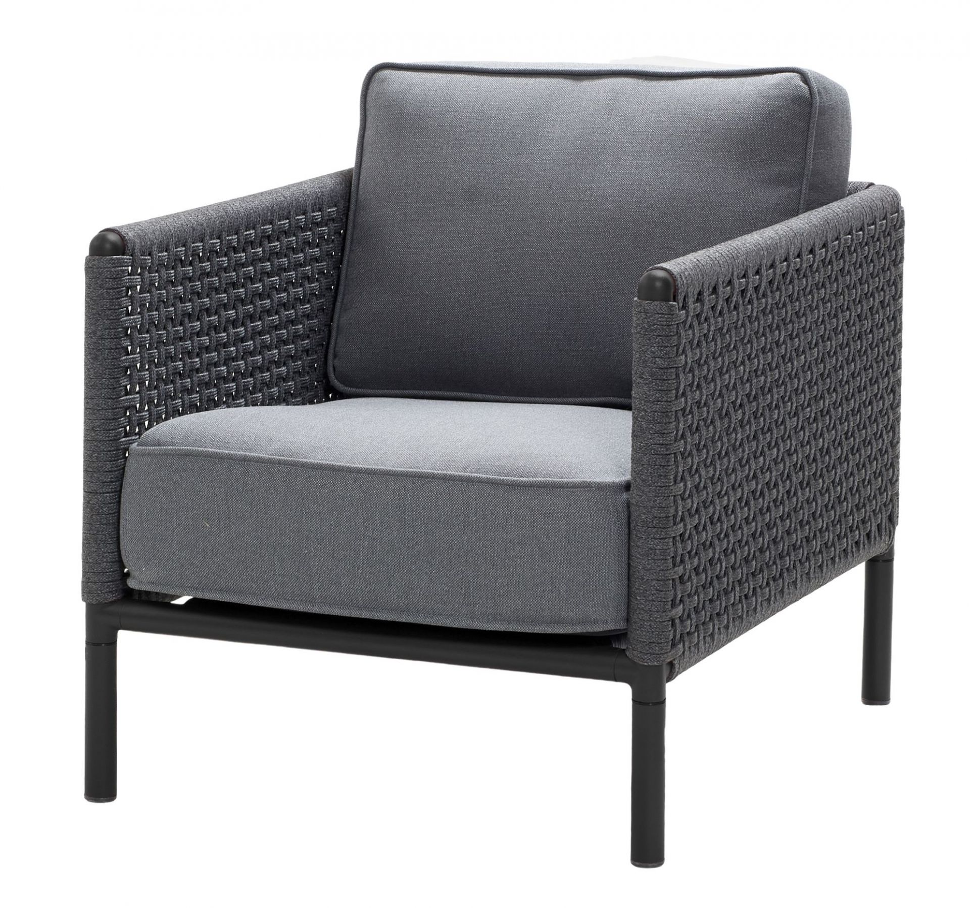 Fauteuil de salon Encore avec coussin AirTouch Cane-Line
