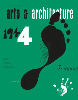 Cover Prints Wandbild Vitra Arts & Architecture - January 1944 OFFRE SPECIALE