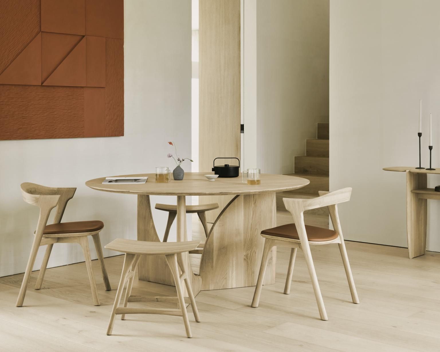 Geometric Dining Table Table à manger ronde Ethnicraft