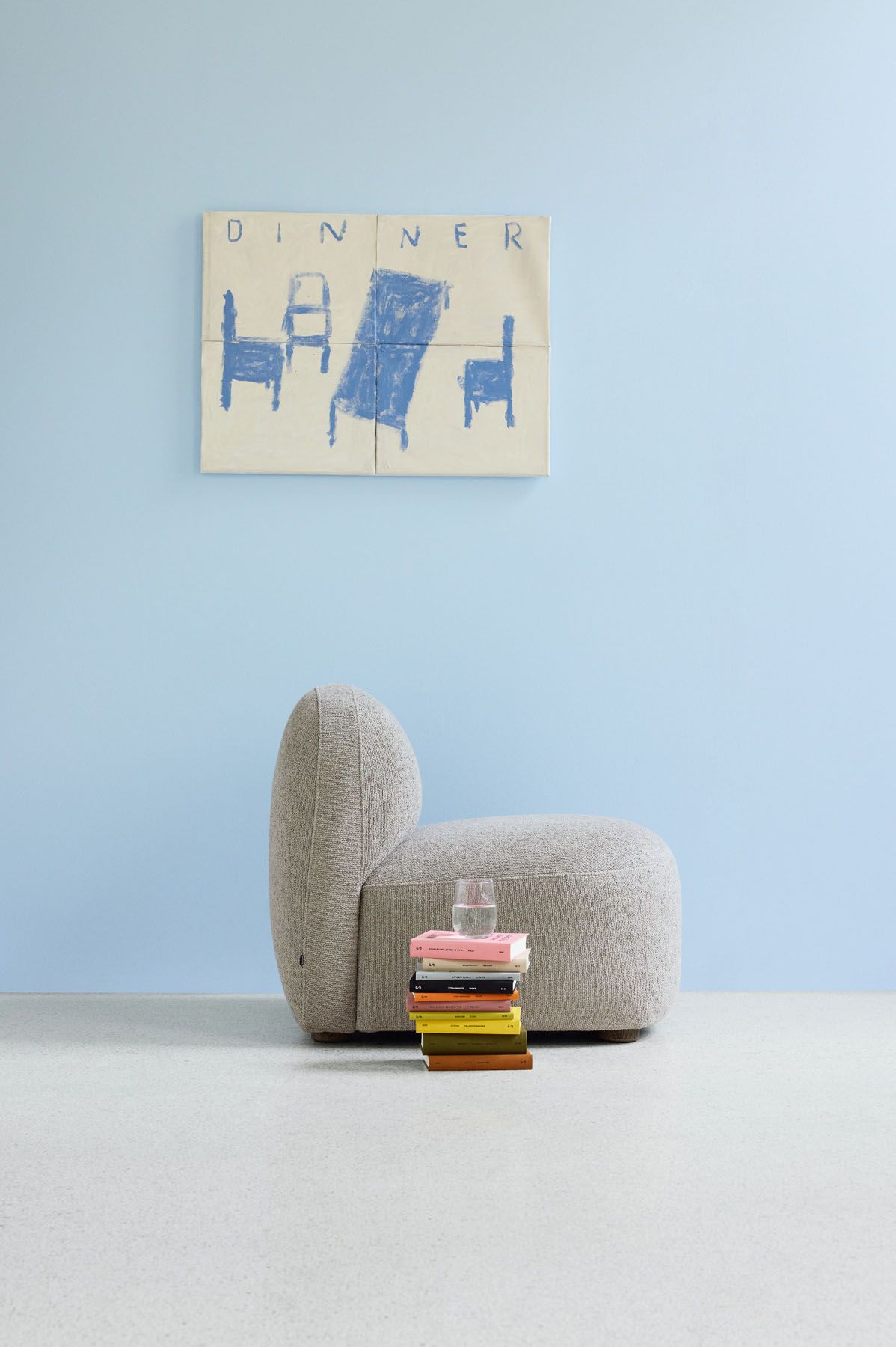 Gem Chaise longue Gris clair Northern