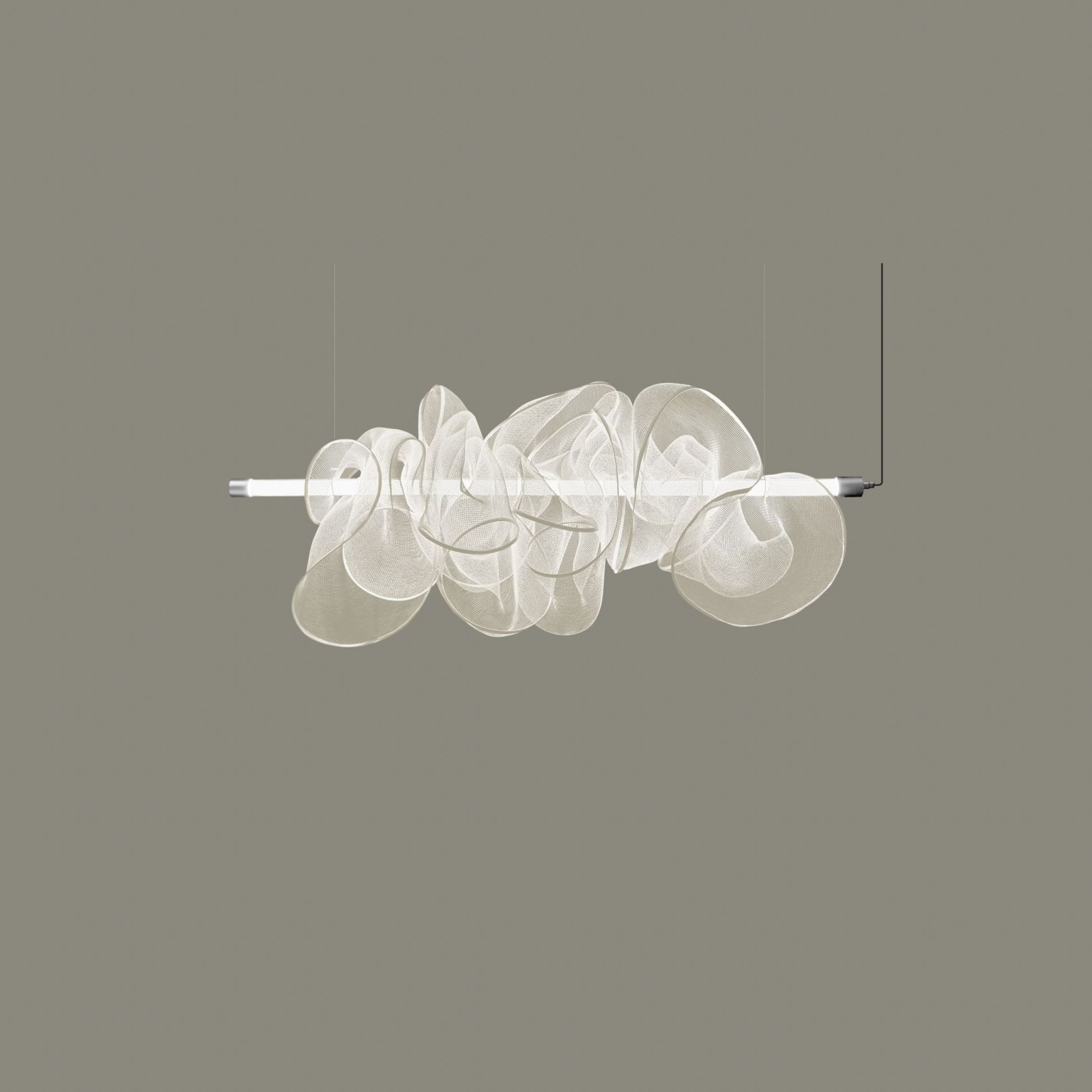 The Cloud Lampe suspendue Short L100cm LZF Lamps