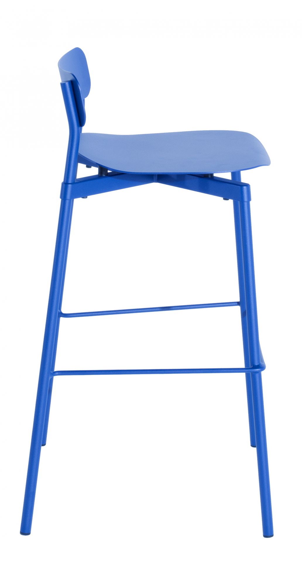 Fromme Barstool Tabouret de bar H 75 cm Petite Friture Bleu Fromme Barstool Tabouret de bar H 75 cm Petite Friture Bleu