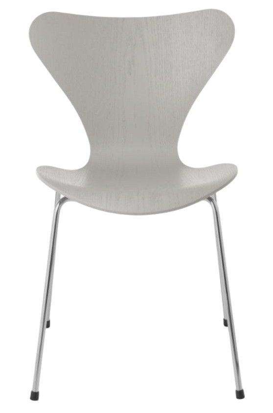 Sept / Série Chaise 3107 Frêne Set Nine grey Fritz Hansen OFFRE SPECIALE