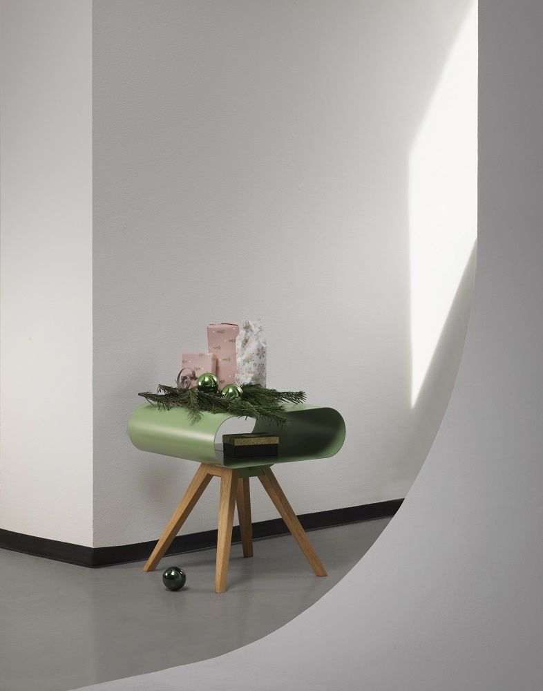 LO 12 Table d'appoint avec plateau / Table de nuit Müller Möbelfabrikation