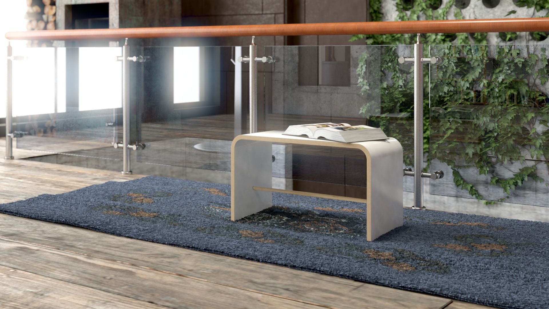 Sit tabouret blanc Tojo