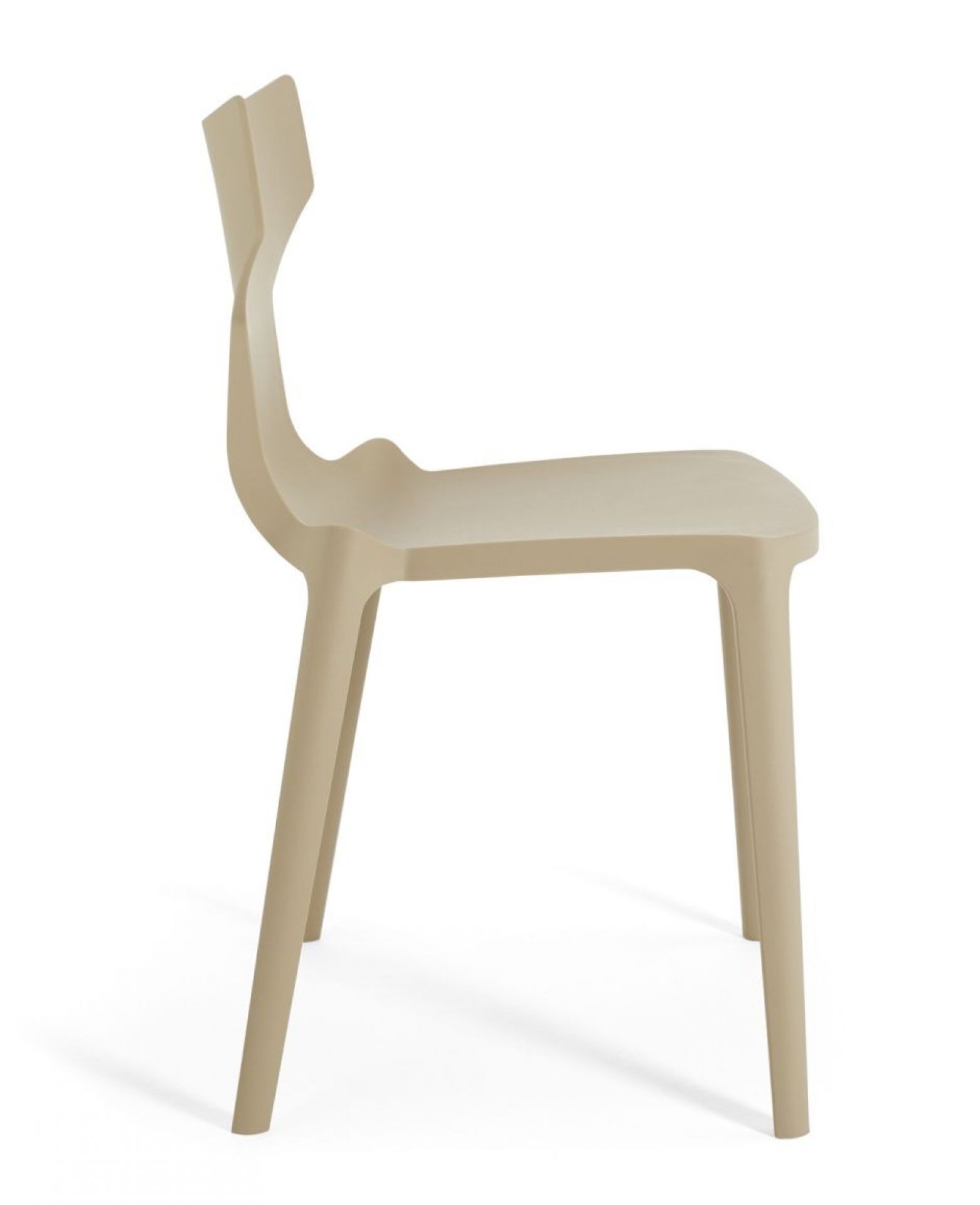 Re-Chair Set of 2 Taupe Kartell