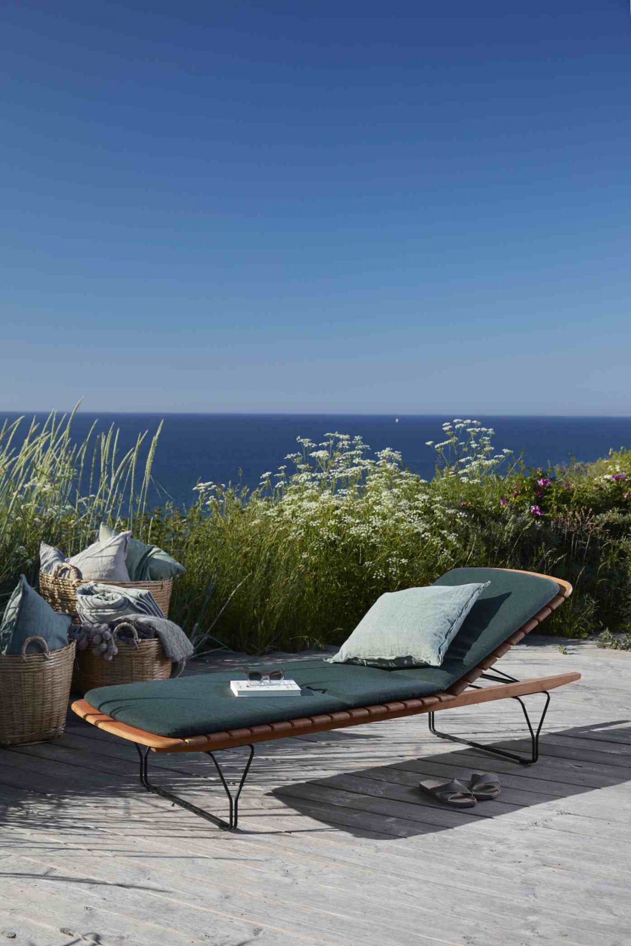 Molo Outdoor Coussin pour Bain de soleil Houe