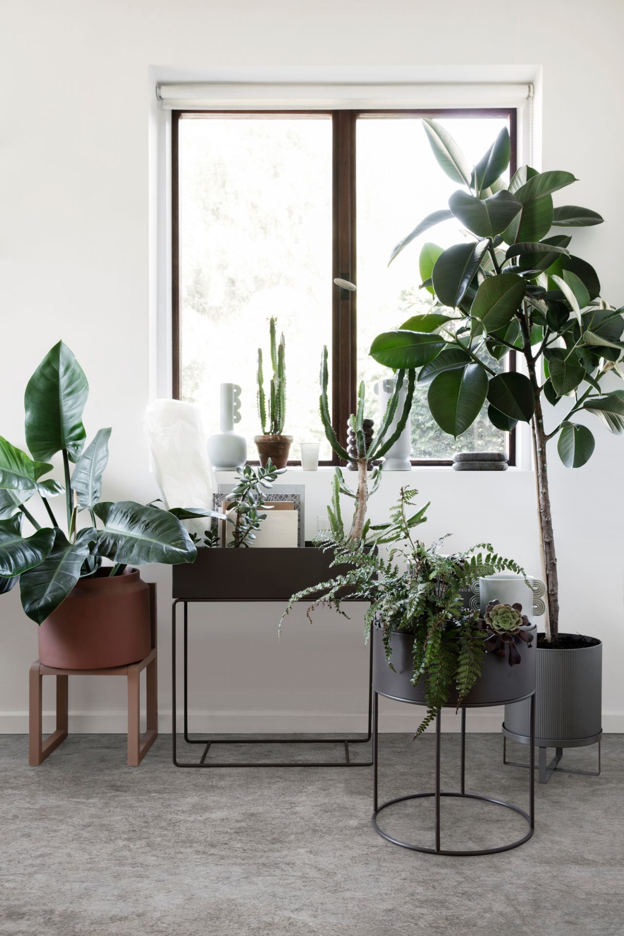 Plant Box ronde Ferm Living OFFRE SPECIALE