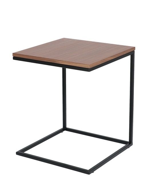 Flat Table d'appoint ouverte Noir / Chêne naturel Jan Kurtz OFFRE SPECIALE
