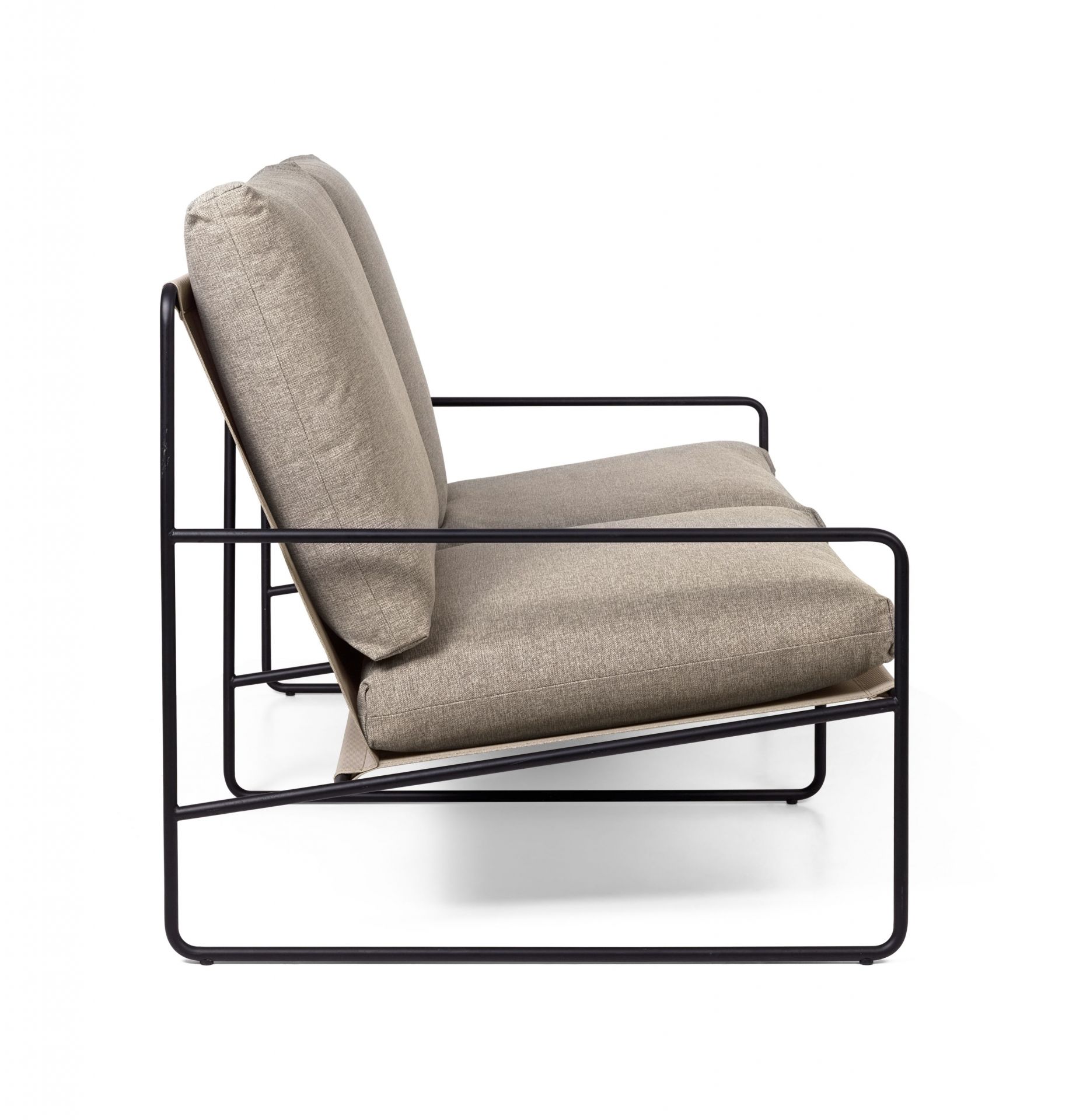Desert Outdoor Canapé Structure Noir Ferm Living