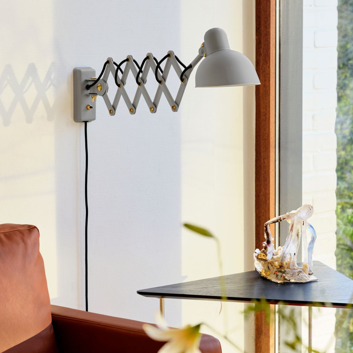 6718 Applique murale extractible KAISER idell Easy grey Fritz Hansen OFFRE SPECIALE
