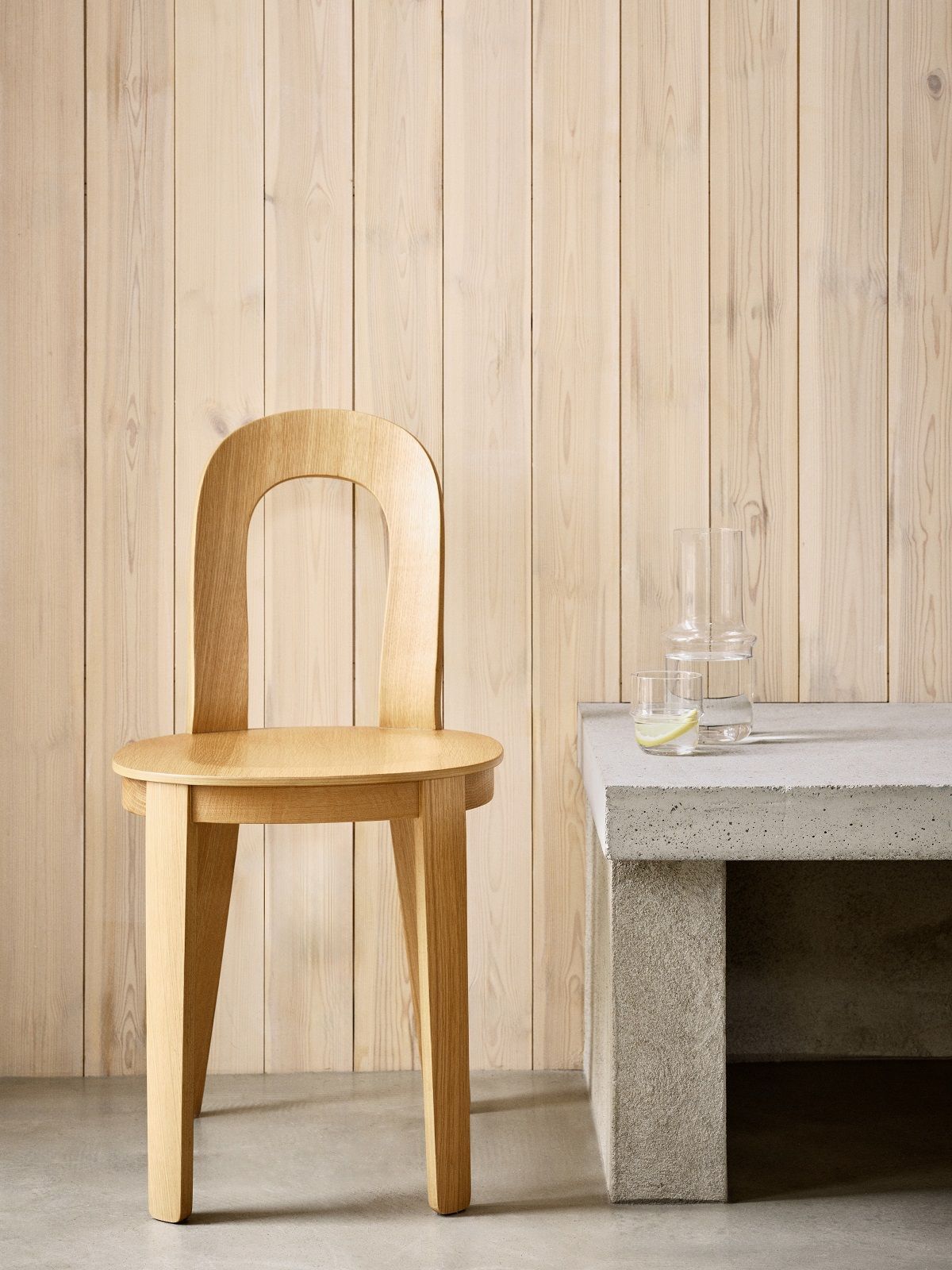 Olivia Chair Chaise en bois Design House Stockholm chêne naturel Olivia Chair Chaise en bois Design House Stockholm chêne naturel