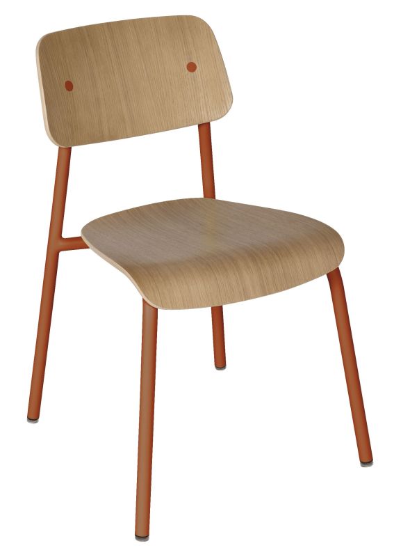 Studie Chair Chaise en chêne d'intérieur Fermob