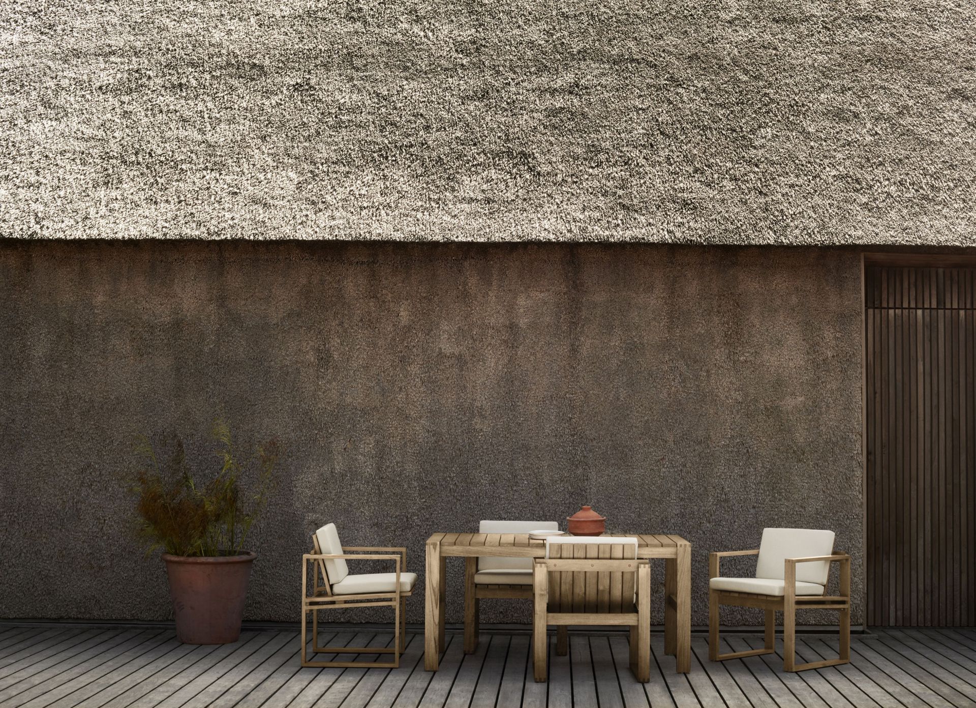 Bodil Kjaer Table à manger d'extérieur Carl Hansen & Søn