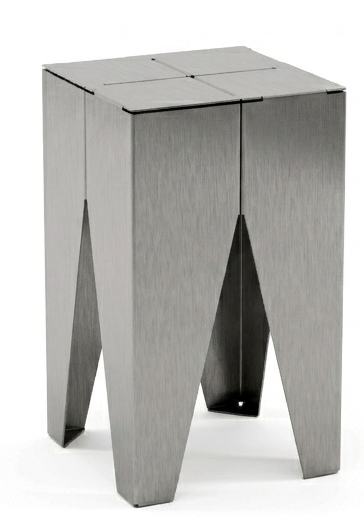 Tabouret/petite table « Backenzahn » en acier e15