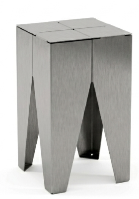 Tabouret/petite table « Backenzahn » en acier e15