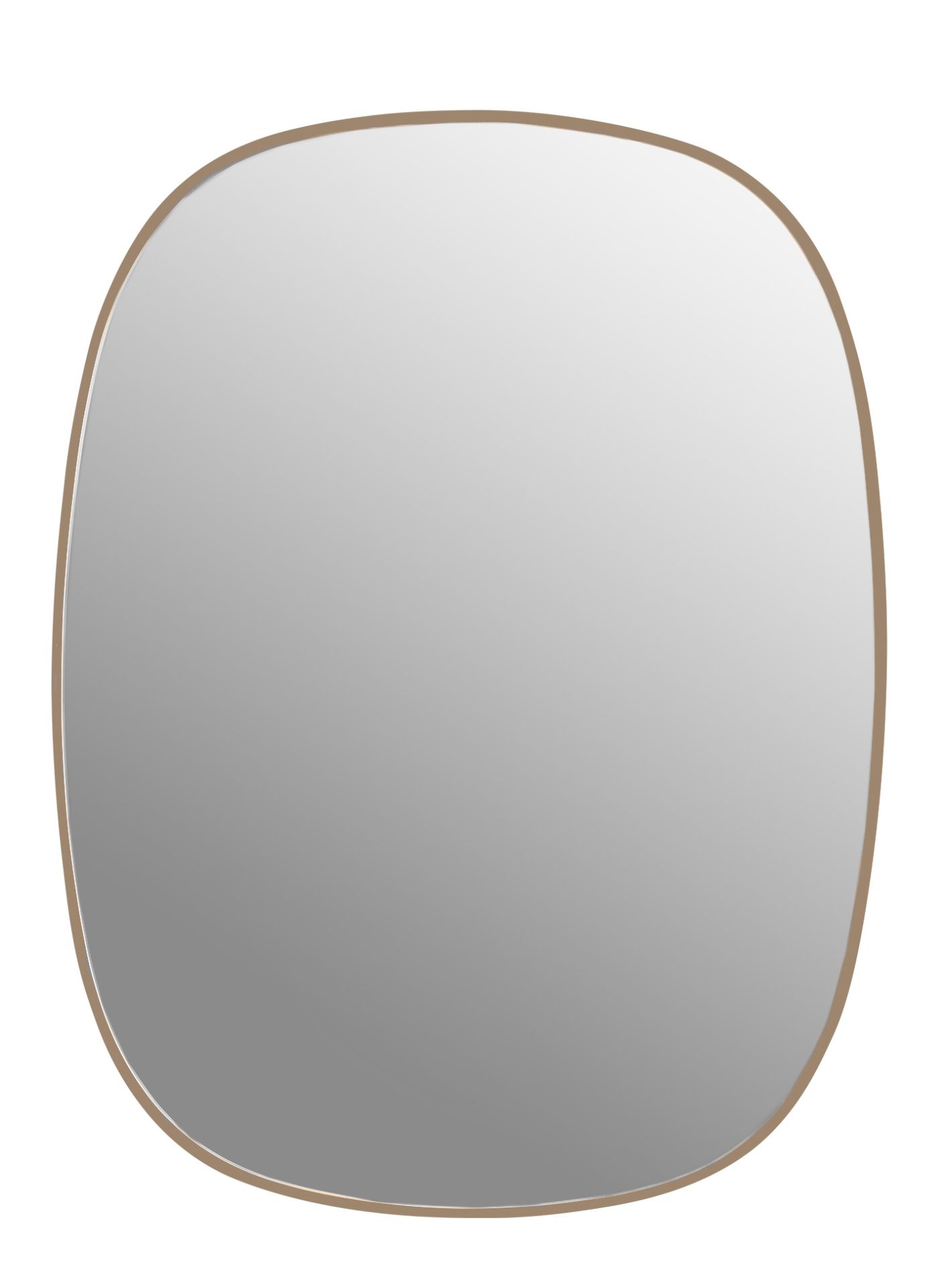 Framed Mirror Spiegel klein Muuto-Rose