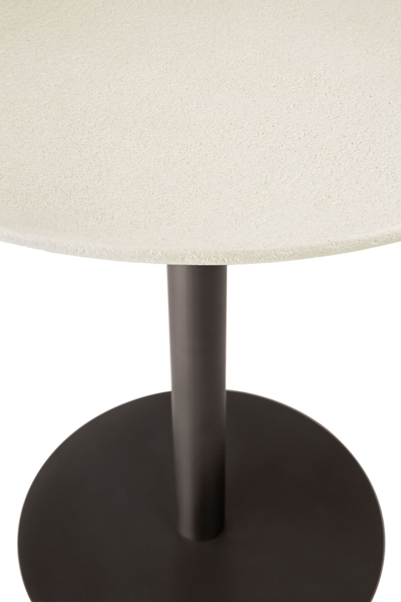 Blend Table Ø90cm Dark Bronze - Off White Ethnicraft