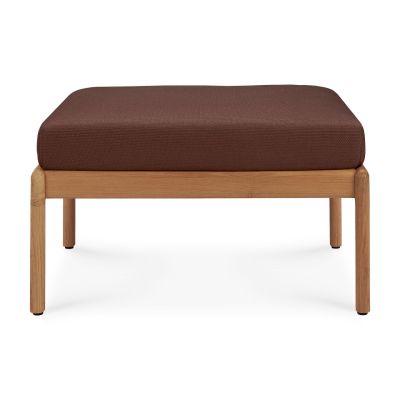 Repose-pieds Jack d'extérieur en bois de teck Ethnicraft
