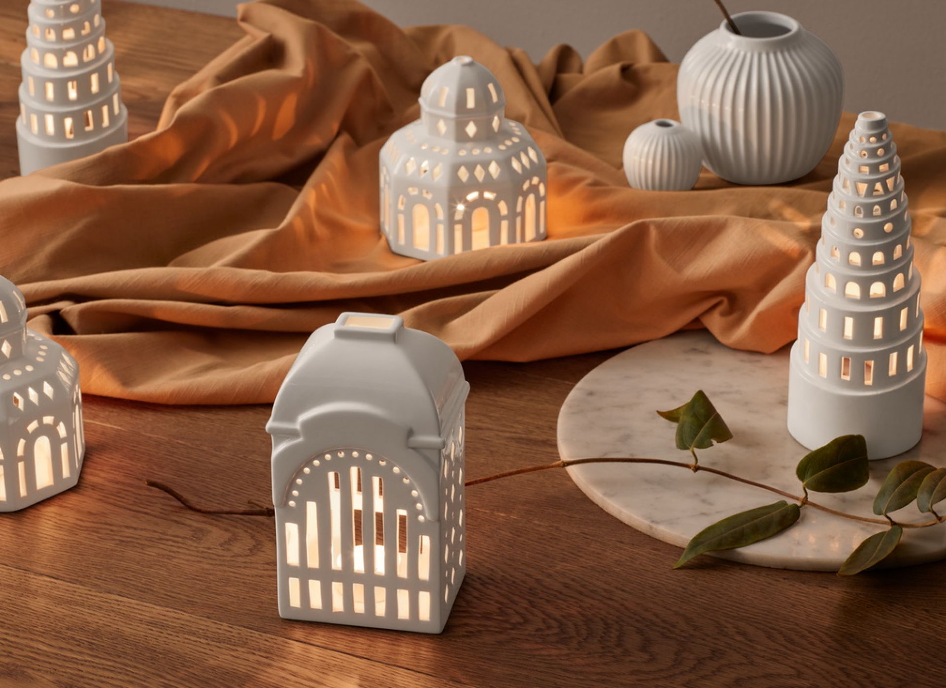 Urbania Maison de lumière Tivoli H 18,5 cm Kähler OFFRE SPECIALE