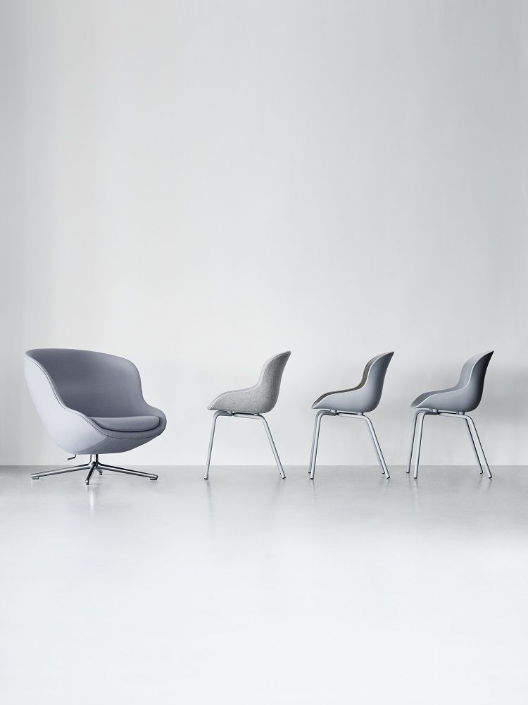 Hyg Lounge Chair Low Swivel Fauteuil Normann Copenhagen