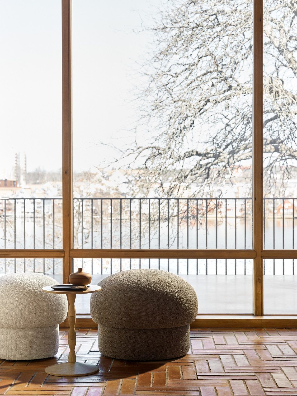 Uno Pouf Tabouret 65 cm Design House Stockholm