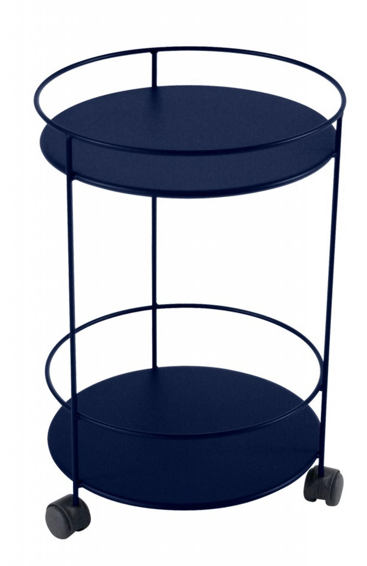 Guinguette Outdoor nTable d'appoint sur Roulettes Fermob