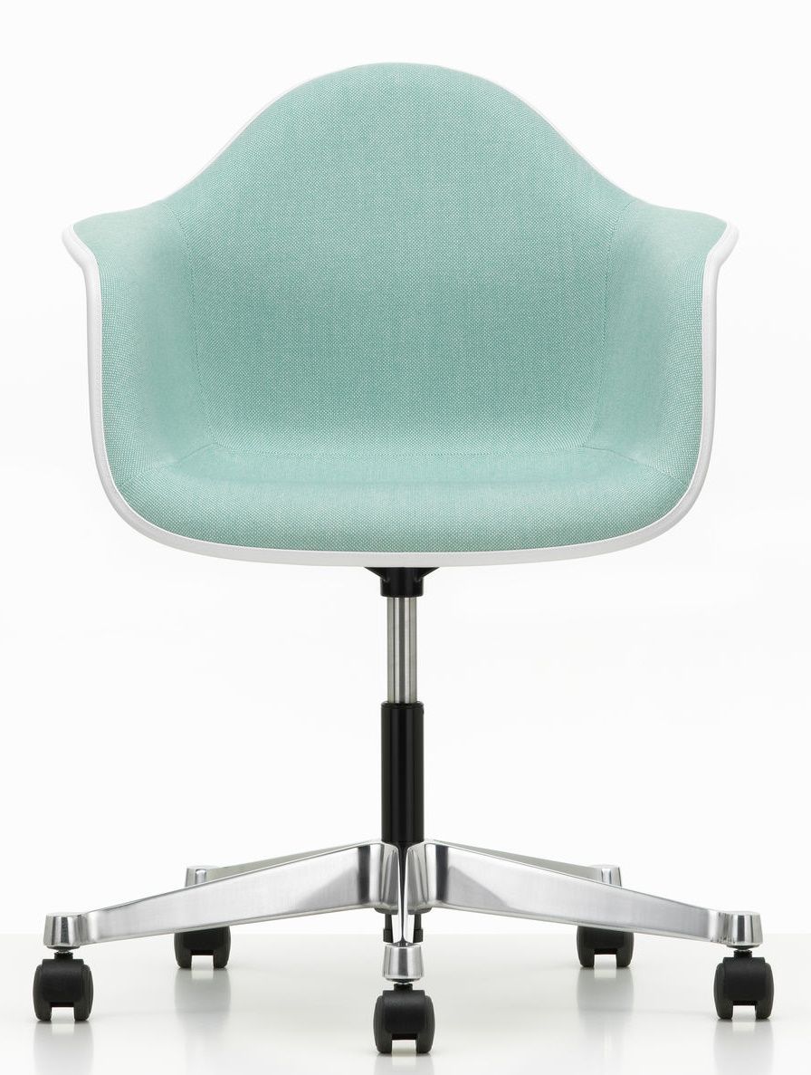 Eames Plastic Arm Chair PACC Entièrement rembourré Vitra