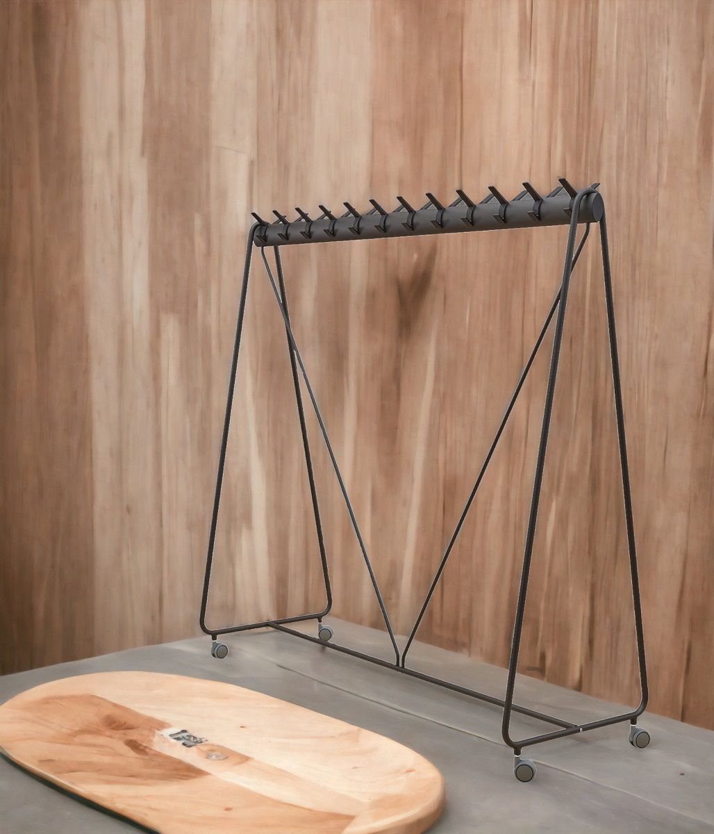 Ellipse Armoire sur roues avec 24 crochets Segis