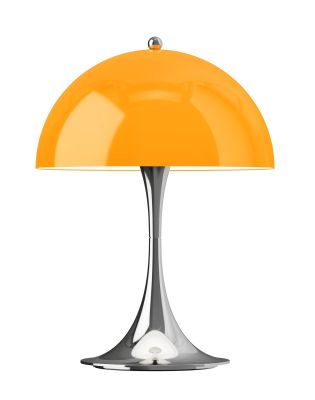 Panthella 250 Portable Chrome Lampe à batterie / lampe de table Louis Poulsen Orange
