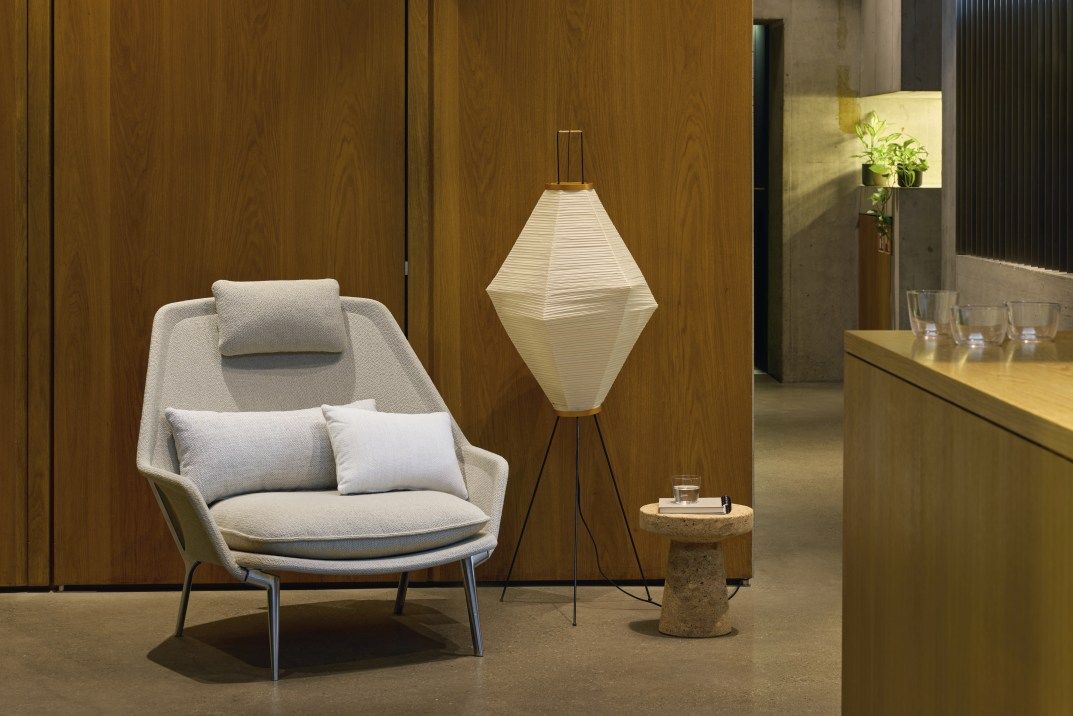 Slow Chair Fauteuil en tissu Vitra 