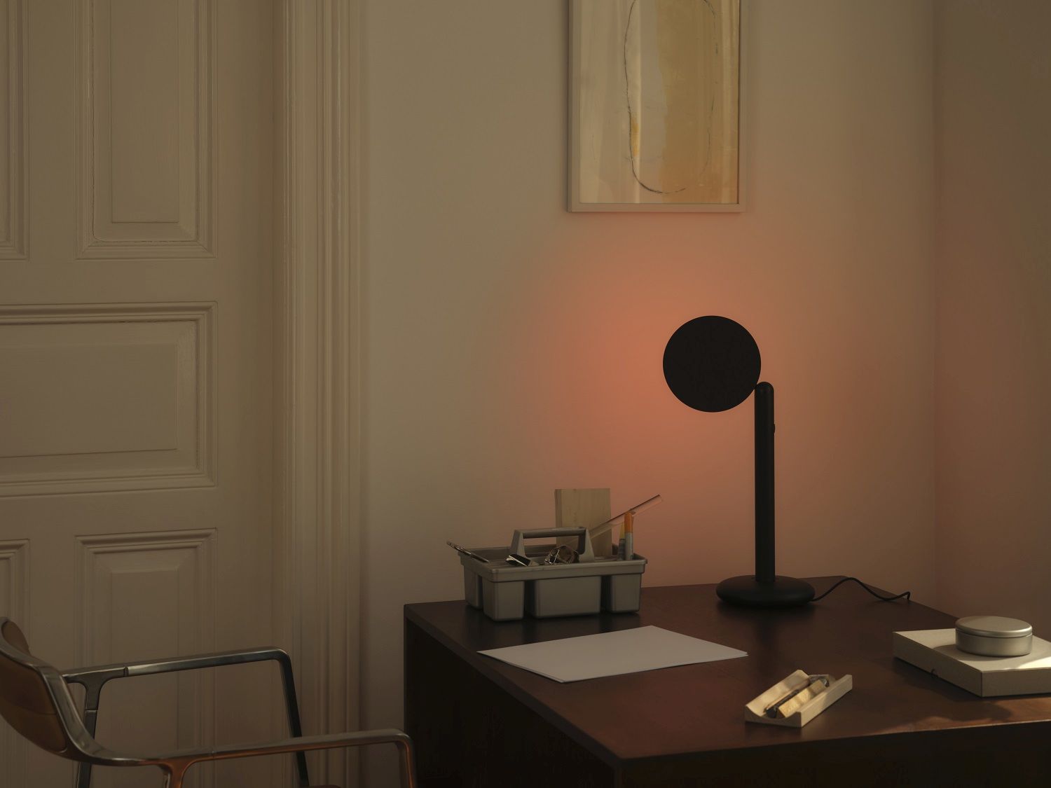 Parrot Table lamp lampe de table Gris