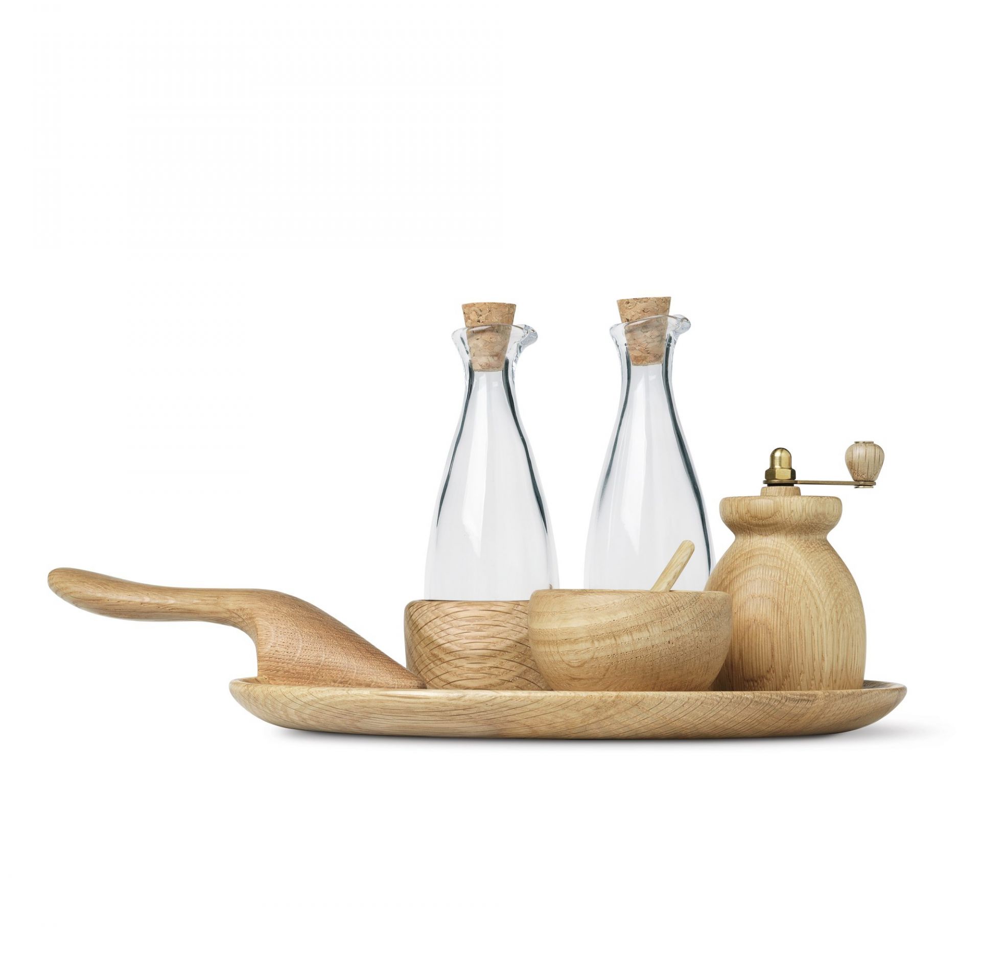 Salière avec cuillère Chêne Kay Bojesen OFFRE SPECIALE