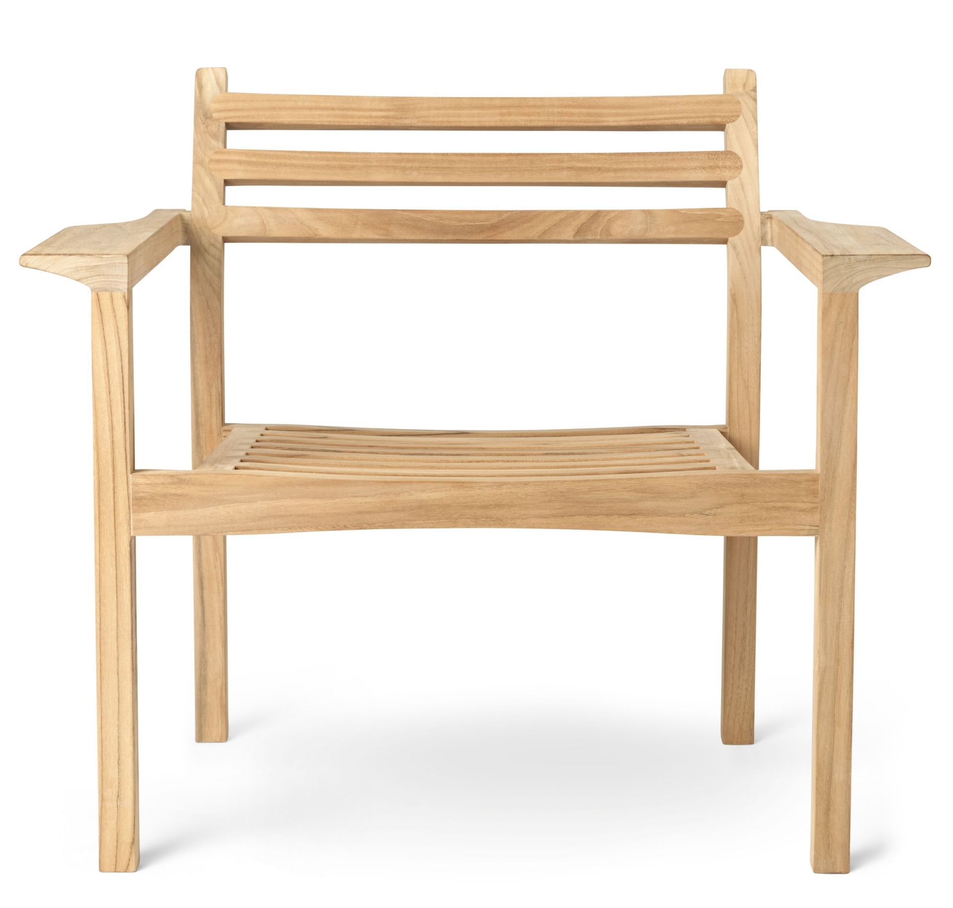 AH601 Chaise avec accoudoirs en teck Outdoor Carl Hansen & Søn