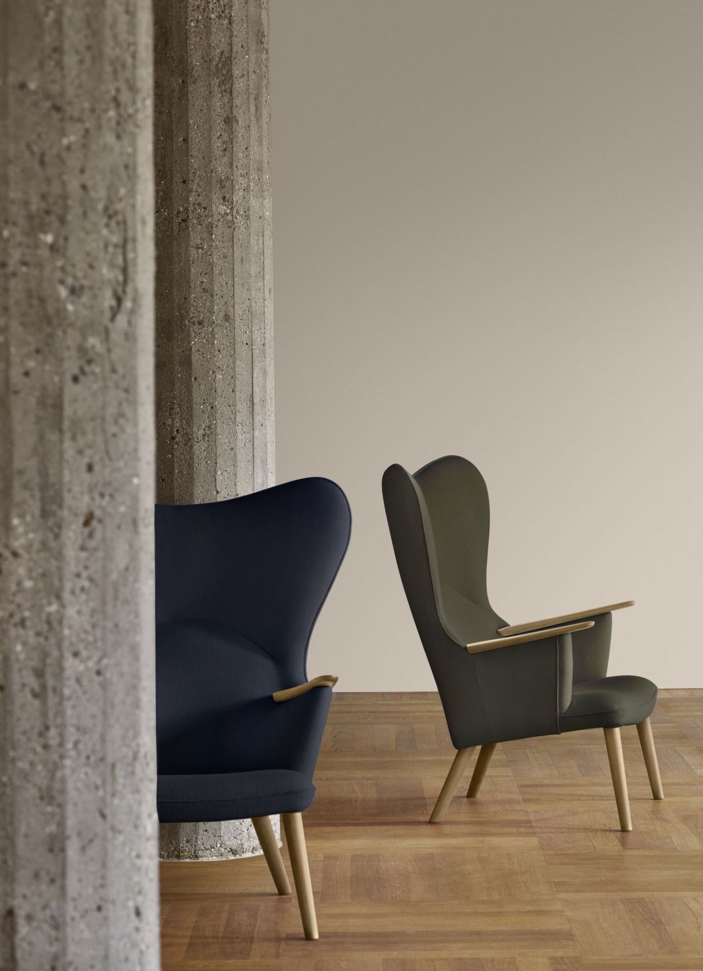 CH78 Chaise longue Mama Bear Carl Hansen & Søn