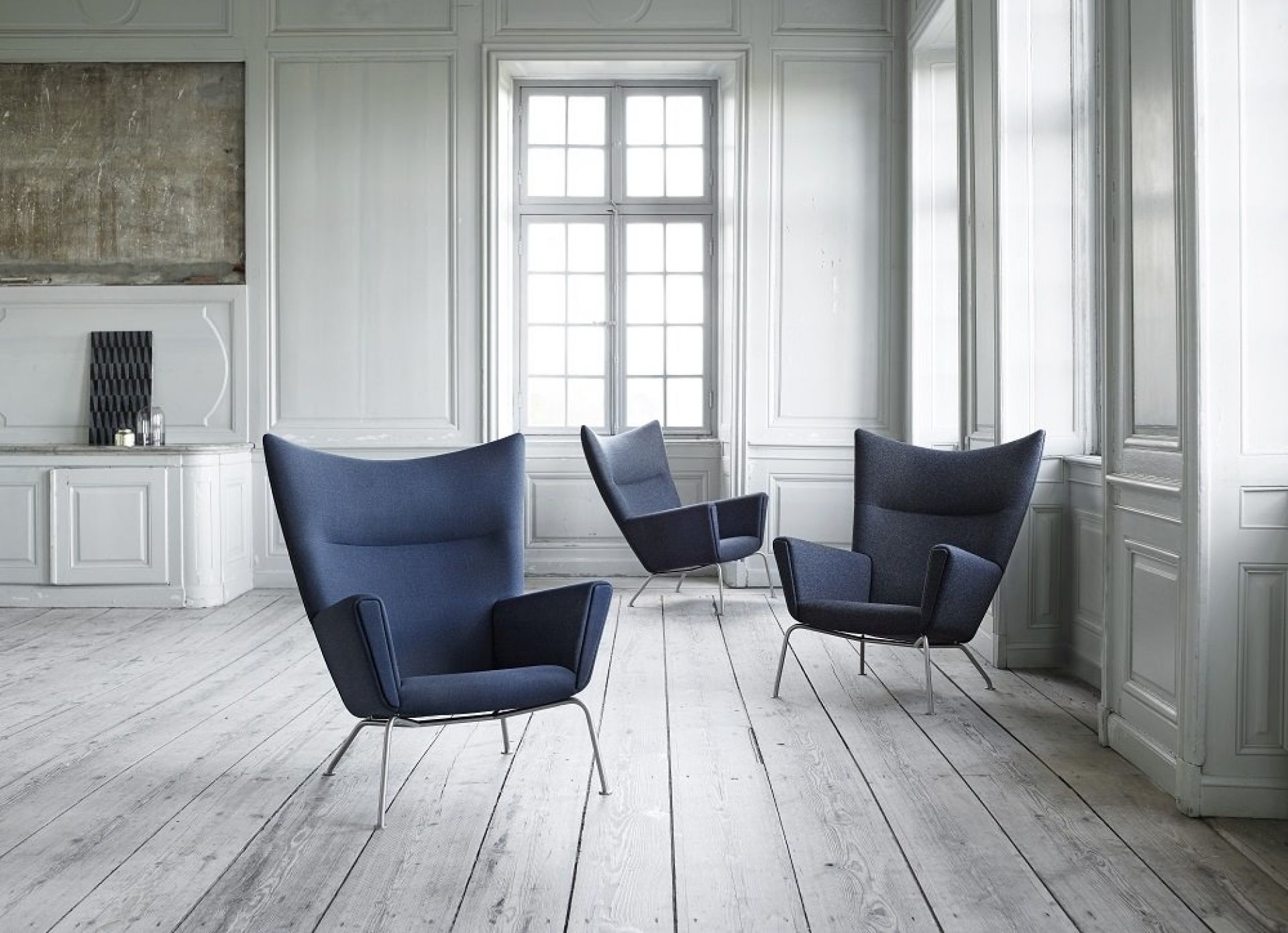 CH445 Wing chair fauteuil Carl Hansen & Søn