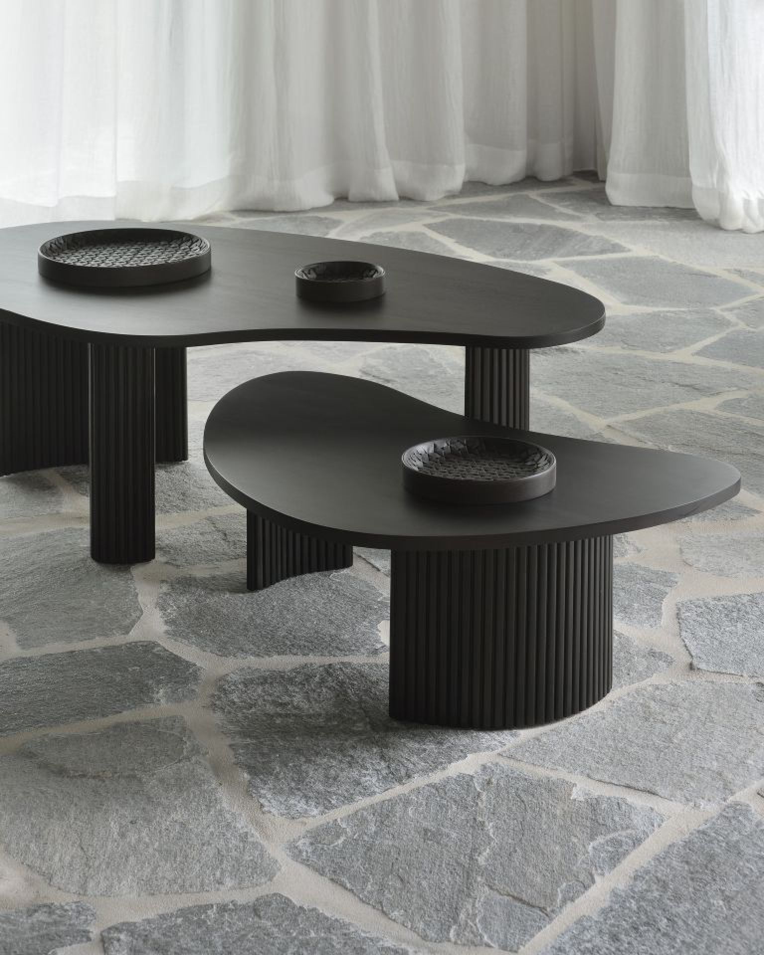 Boomerang Table Basse Acajou Ethnicraft