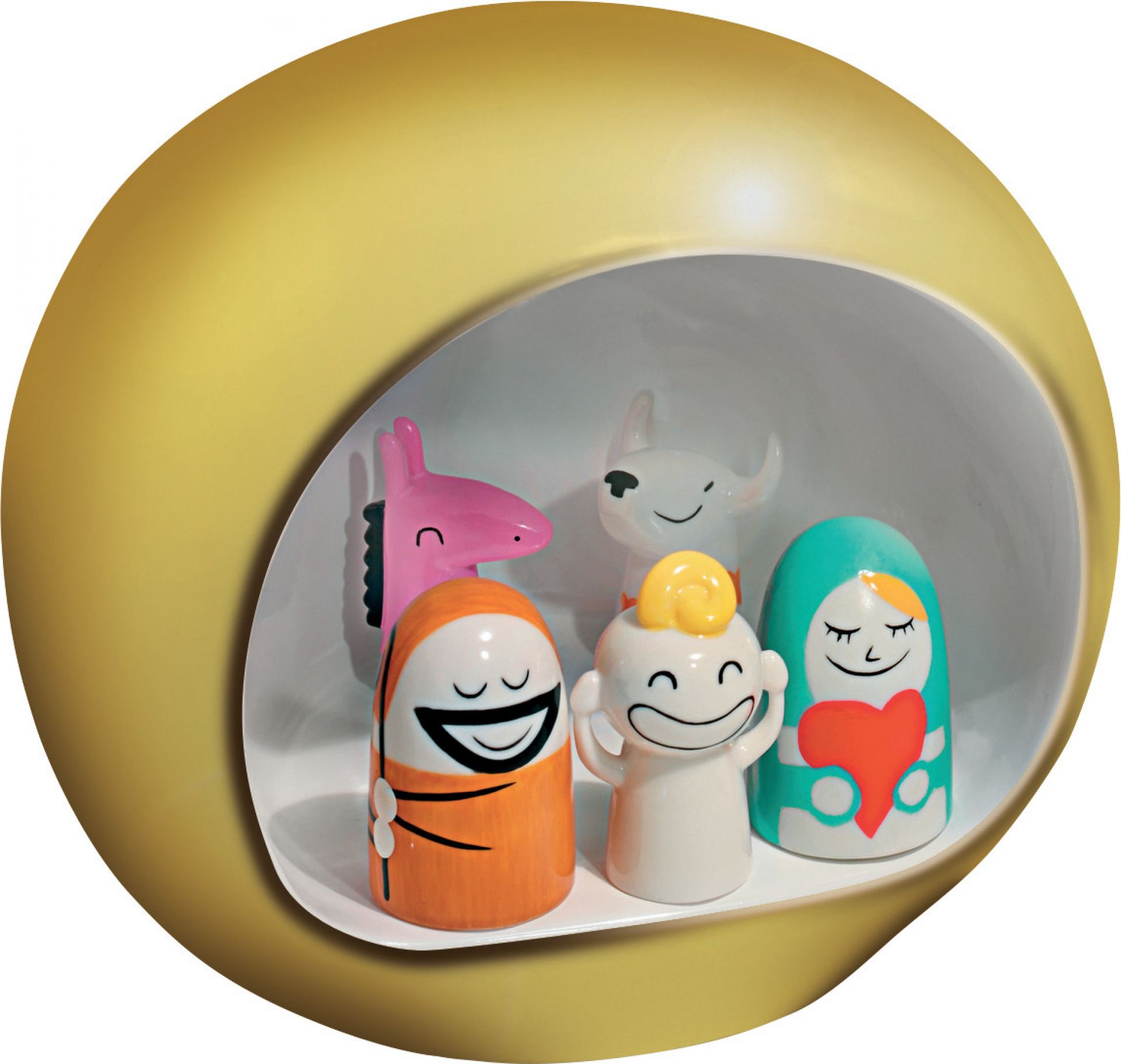 AMGI10 GD Group Crèche de Noël Or Alessim OFFRE SPECIALE