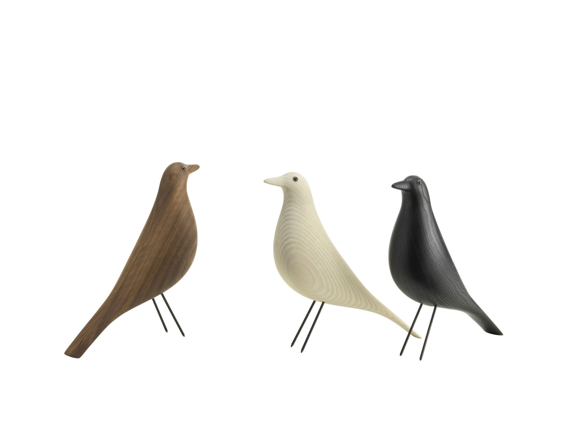 Eames House Bird sculpture frêne noir Vitra NOUVELLE VERSION